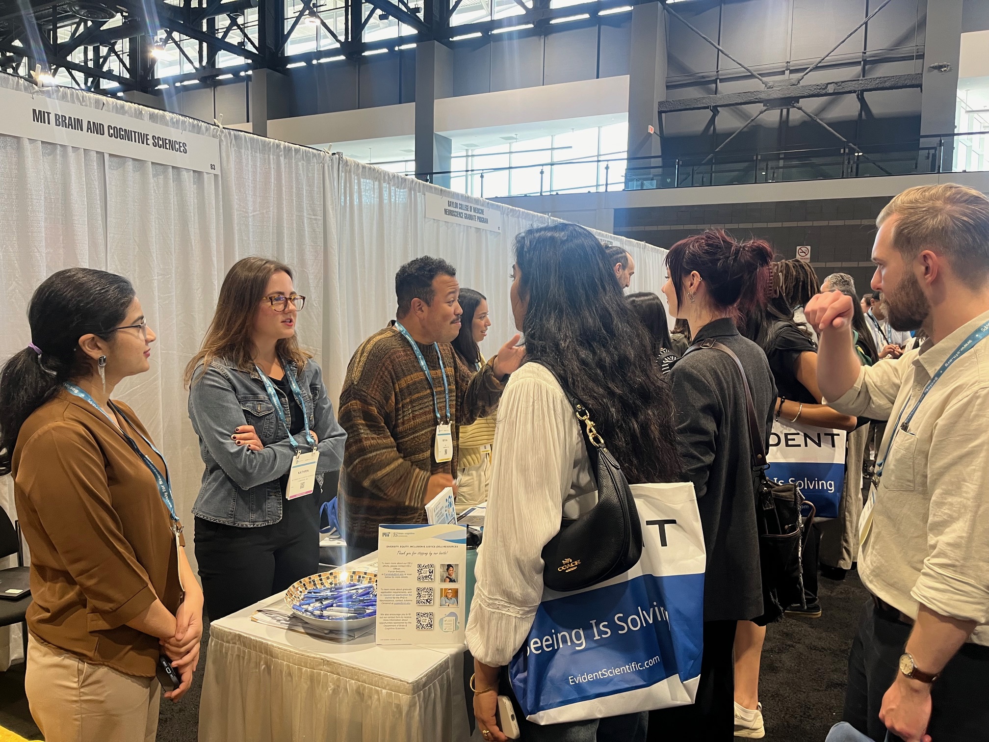 MIT BCS Graduate Students attending Graduate Fair